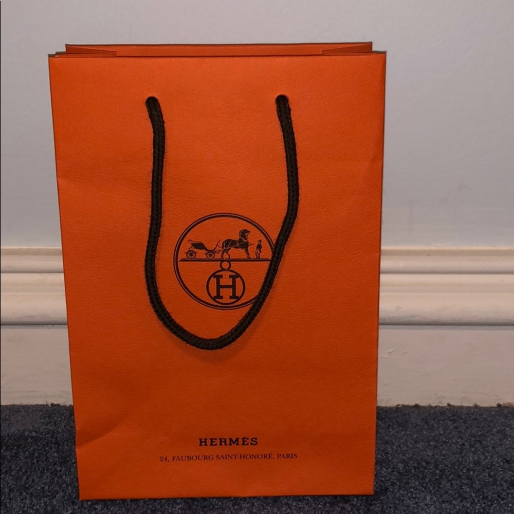 Hermès shopping bag